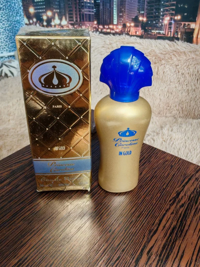 Princesse Carolina in Gold EDP ВИНТАЖ пр.Франция - миниатюра 3