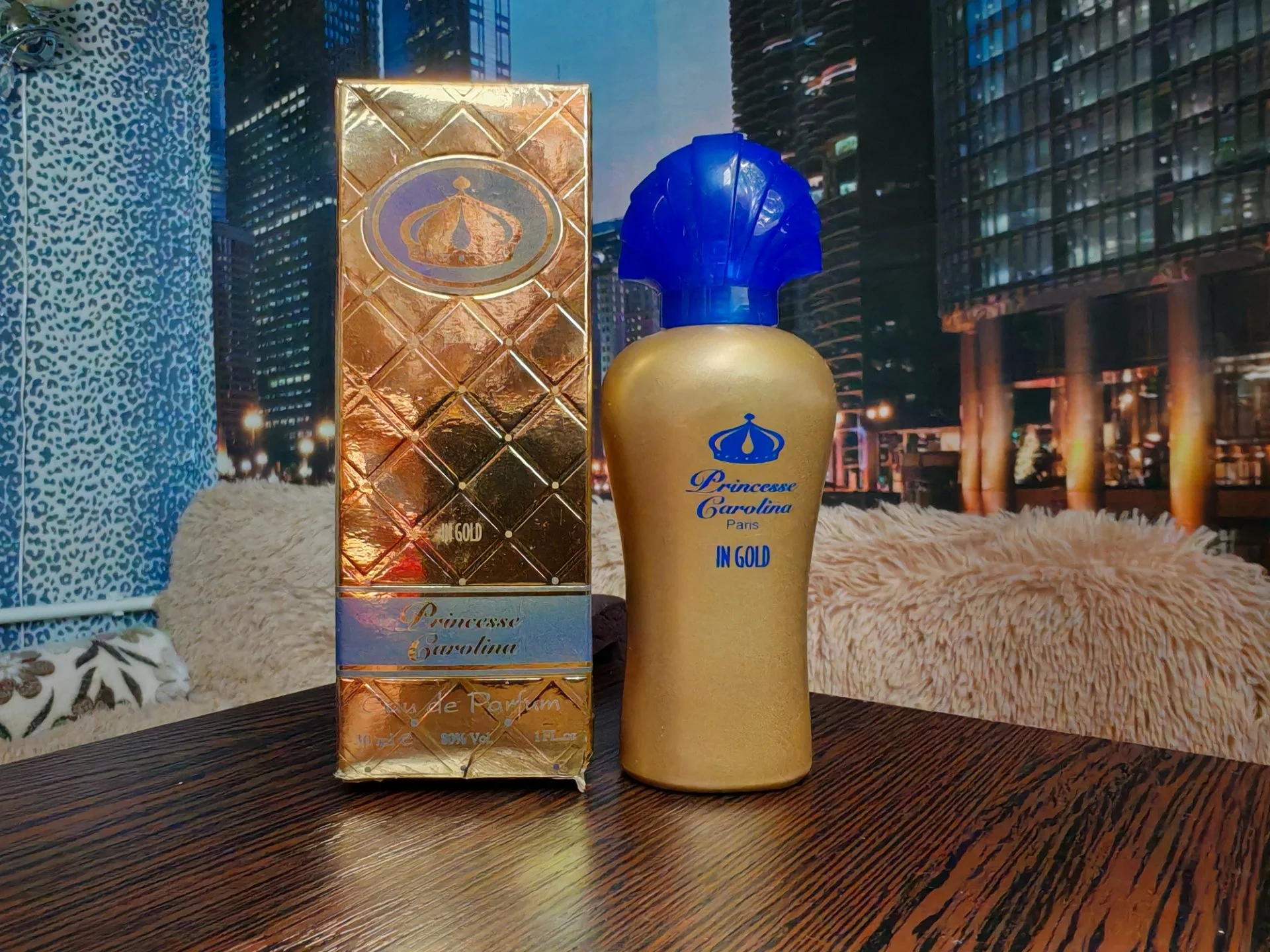 Princesse Carolina in Gold EDP ВИНТАЖ пр.Франция - миниатюра 4