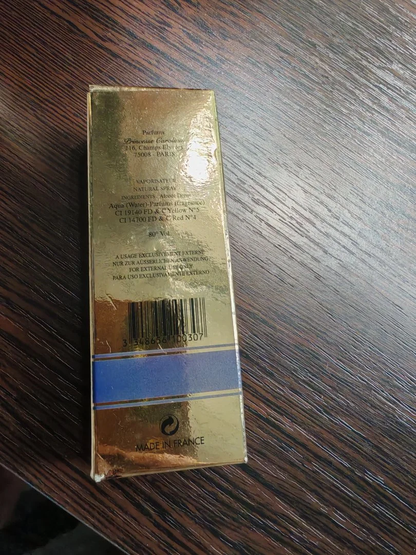 Princesse Carolina in Gold EDP ВИНТАЖ пр.Франция - миниатюра 5