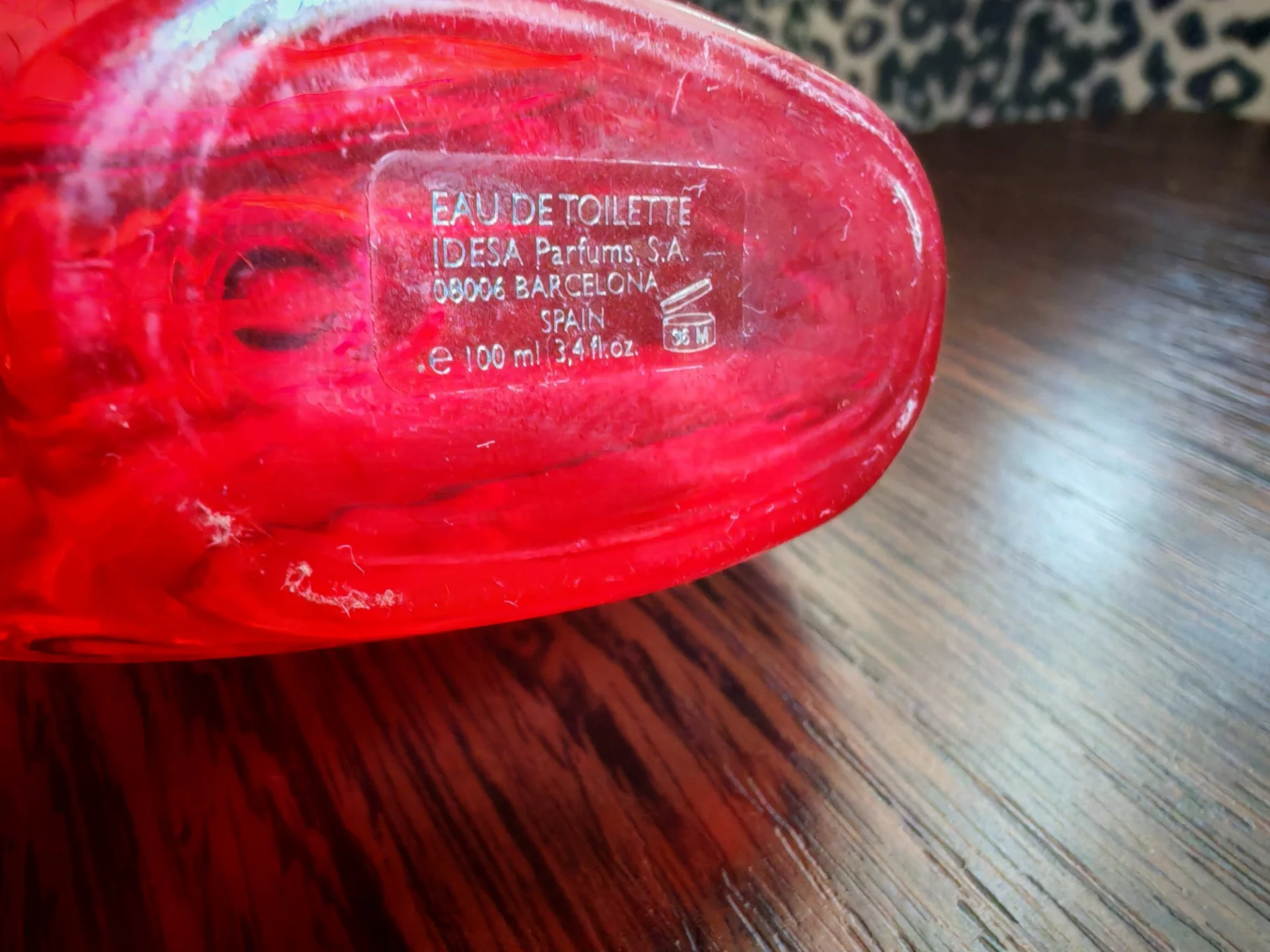 Mandarina Duck Scarlet Rain EDT винтаж 2008 год - миниатюра 5