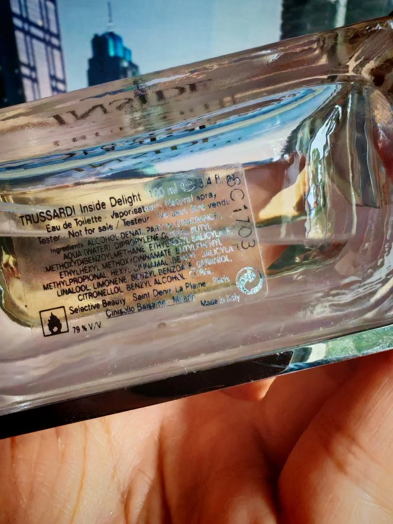 Trussardi Inside Delight EDT 100 мл Редкость! - миниатюра 9