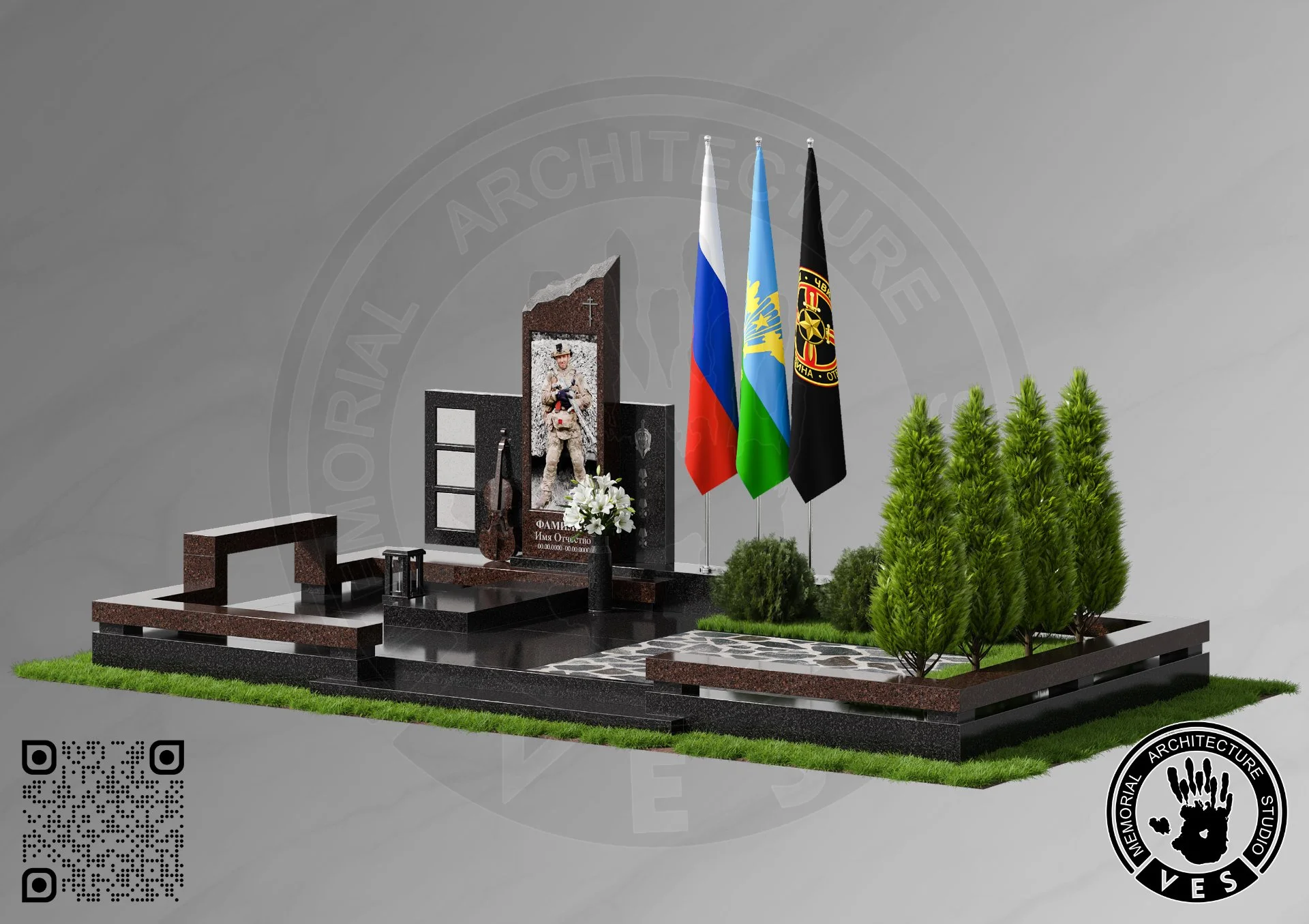 3D Визуализация памятников - миниатюра 5