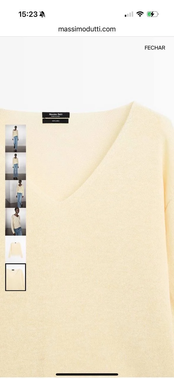 Вязанный Джемпер свитер Massimo Dutti 46 48 - миниатюра 15