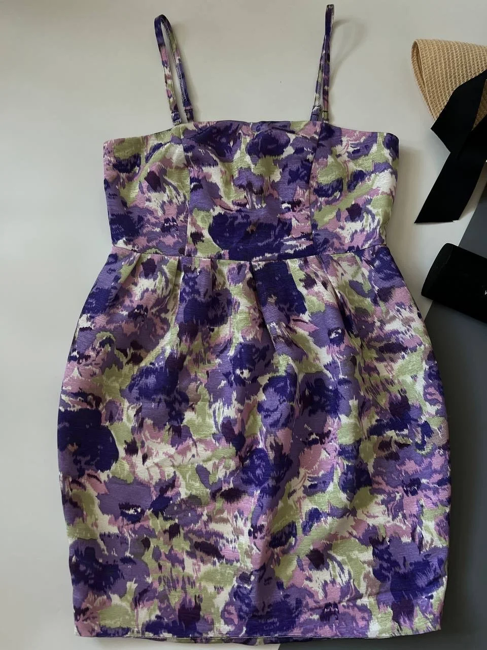 Платье сарафан фиолетовое VERA MODA в цветы М - миниатюра 9
