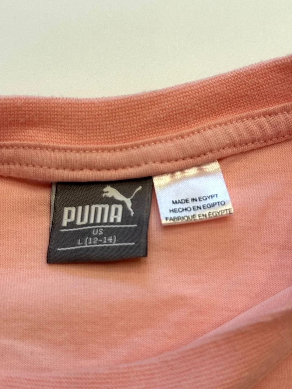 футболка детская для девочек Puma розового цвета - миниатюра 9