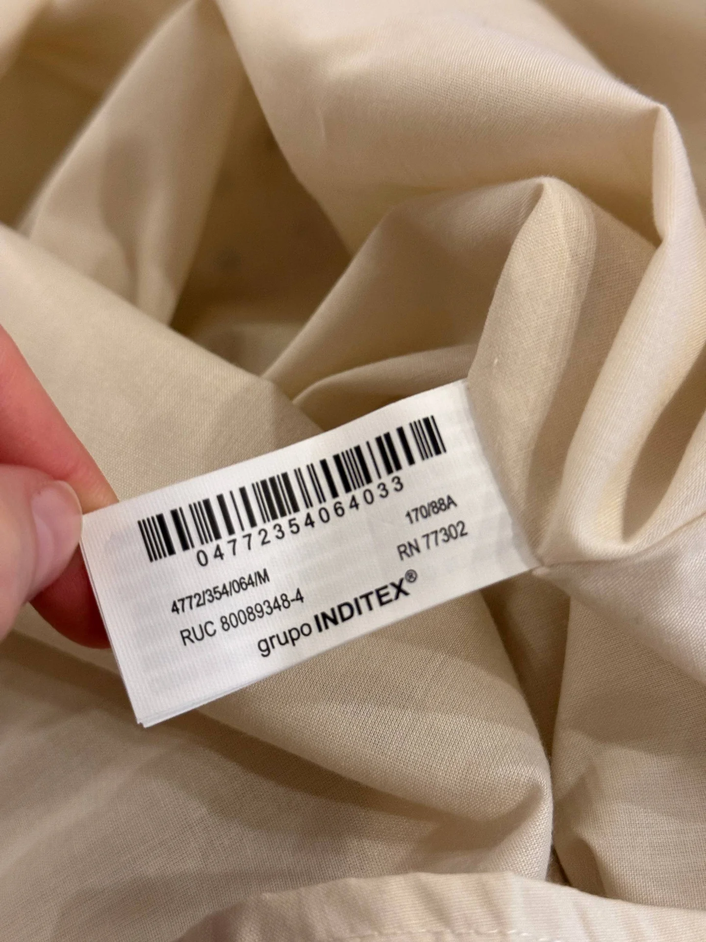 Сарафан Zara белого цвета в горошек. - миниатюра 10