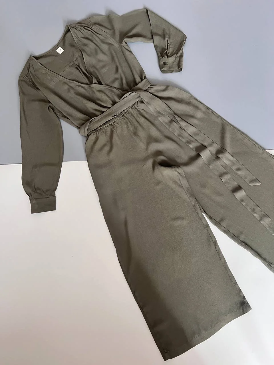 Комбинезон цвет хаки Gap - миниатюра 7