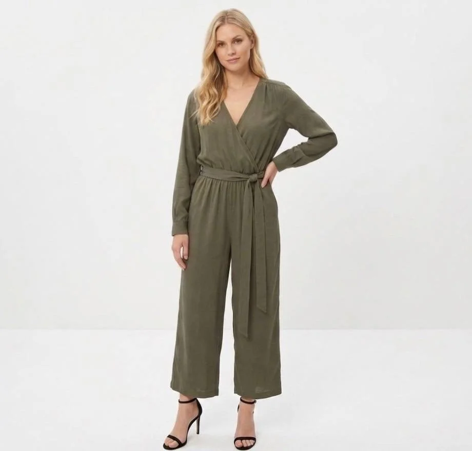 Комбинезон цвет хаки Gap - изображение 1