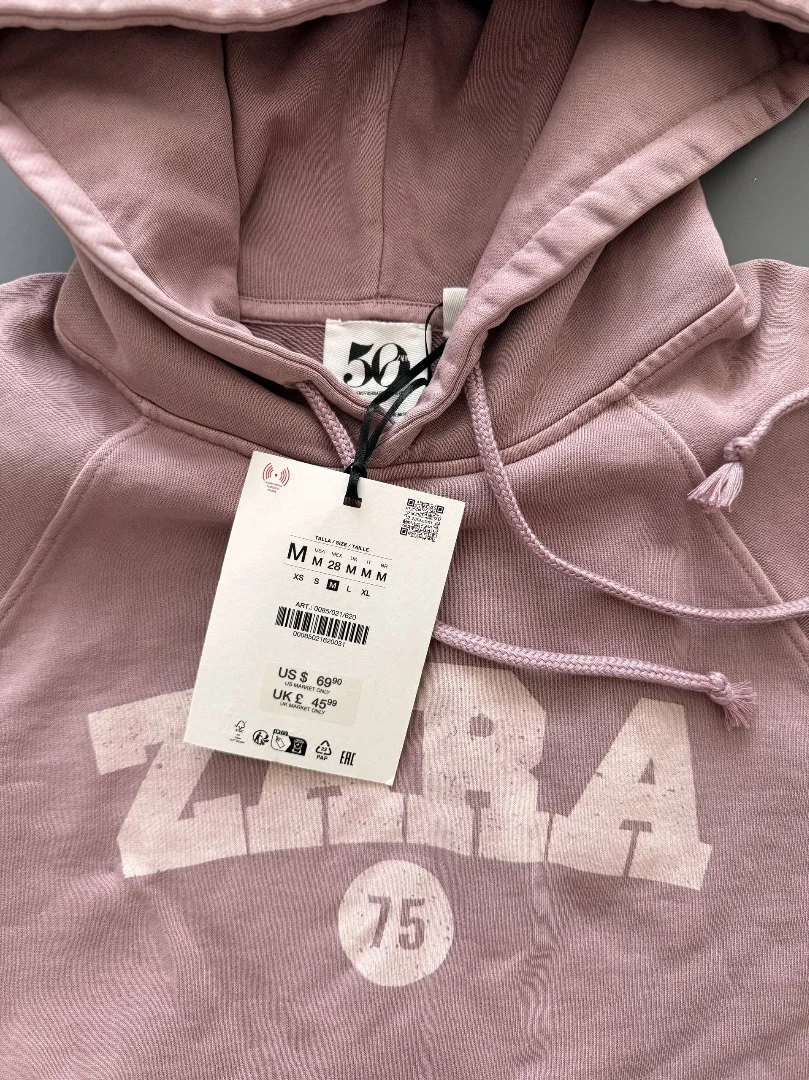 Толстовка женская Zara 44-46 М - миниатюра 8