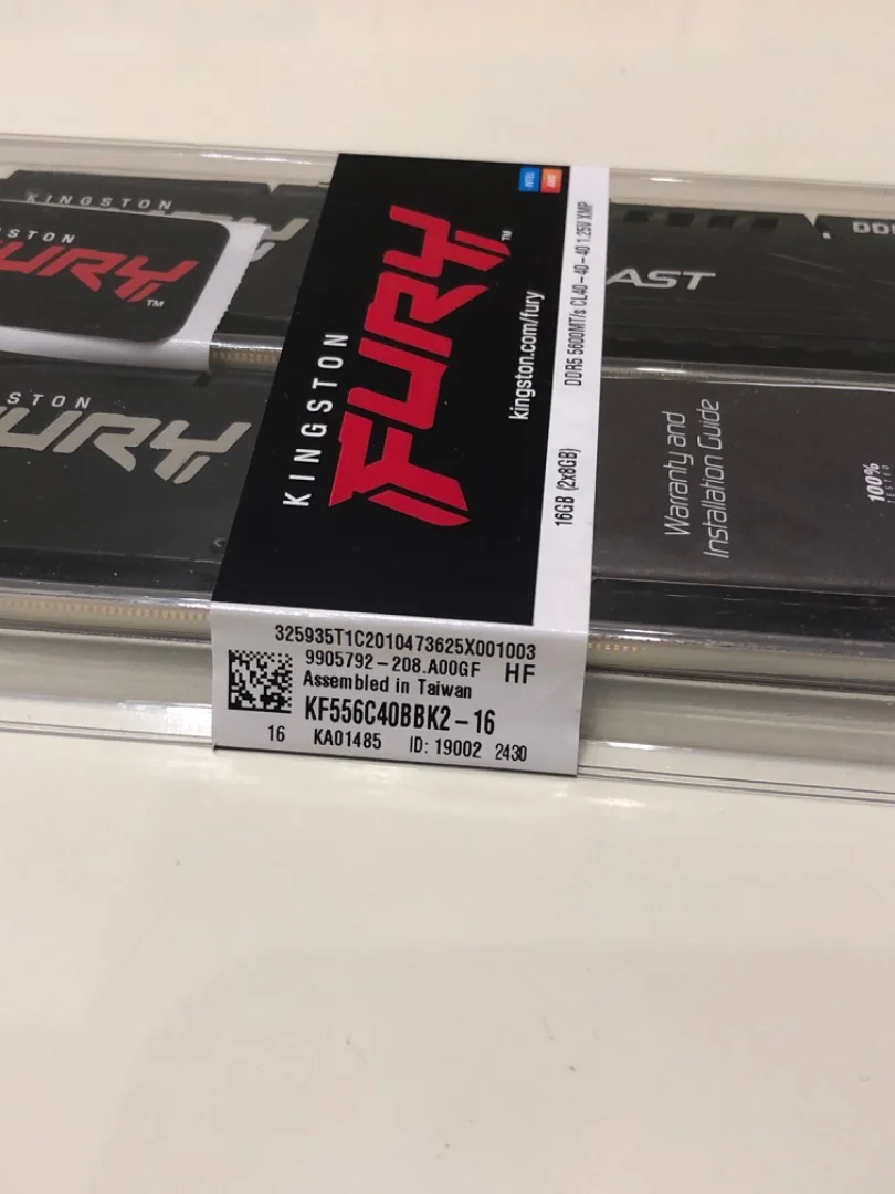 Оперативная память DDR5 16gb - миниатюра 3