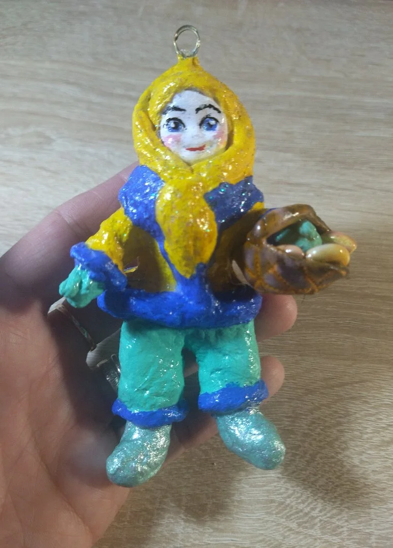 Ватные игрушки ручной работы - миниатюра 16