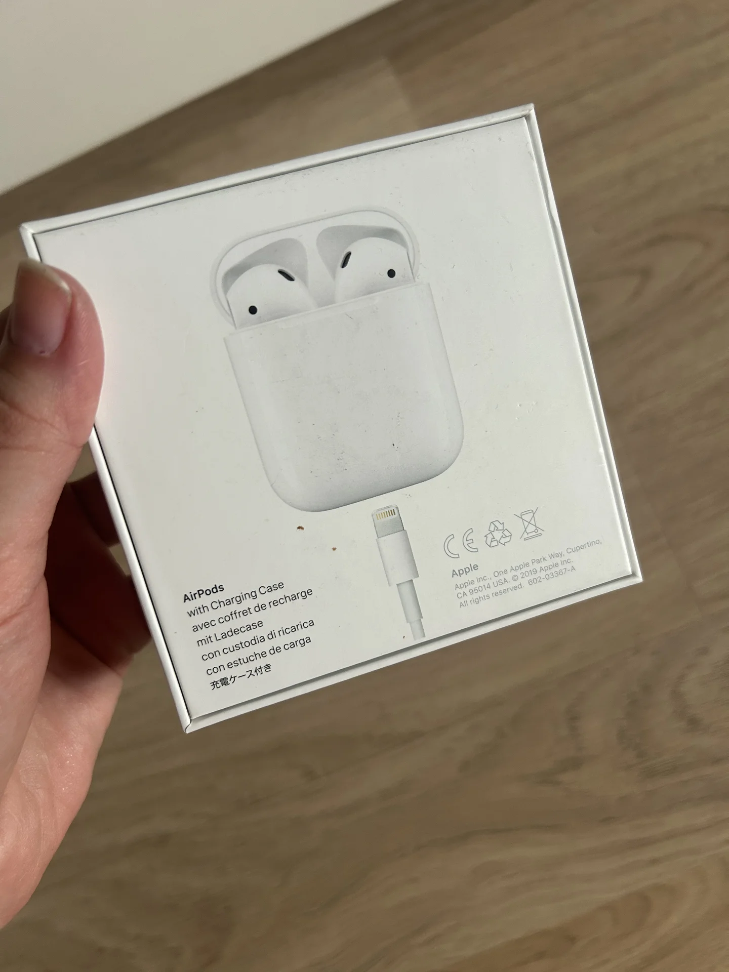 Наушники apple airpods 2 оригинал - миниатюра 9