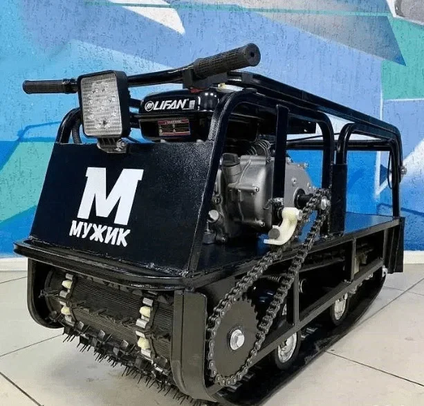 Мотобуксировщик Мужик M380/1200 6.5 л.с - изображение 1