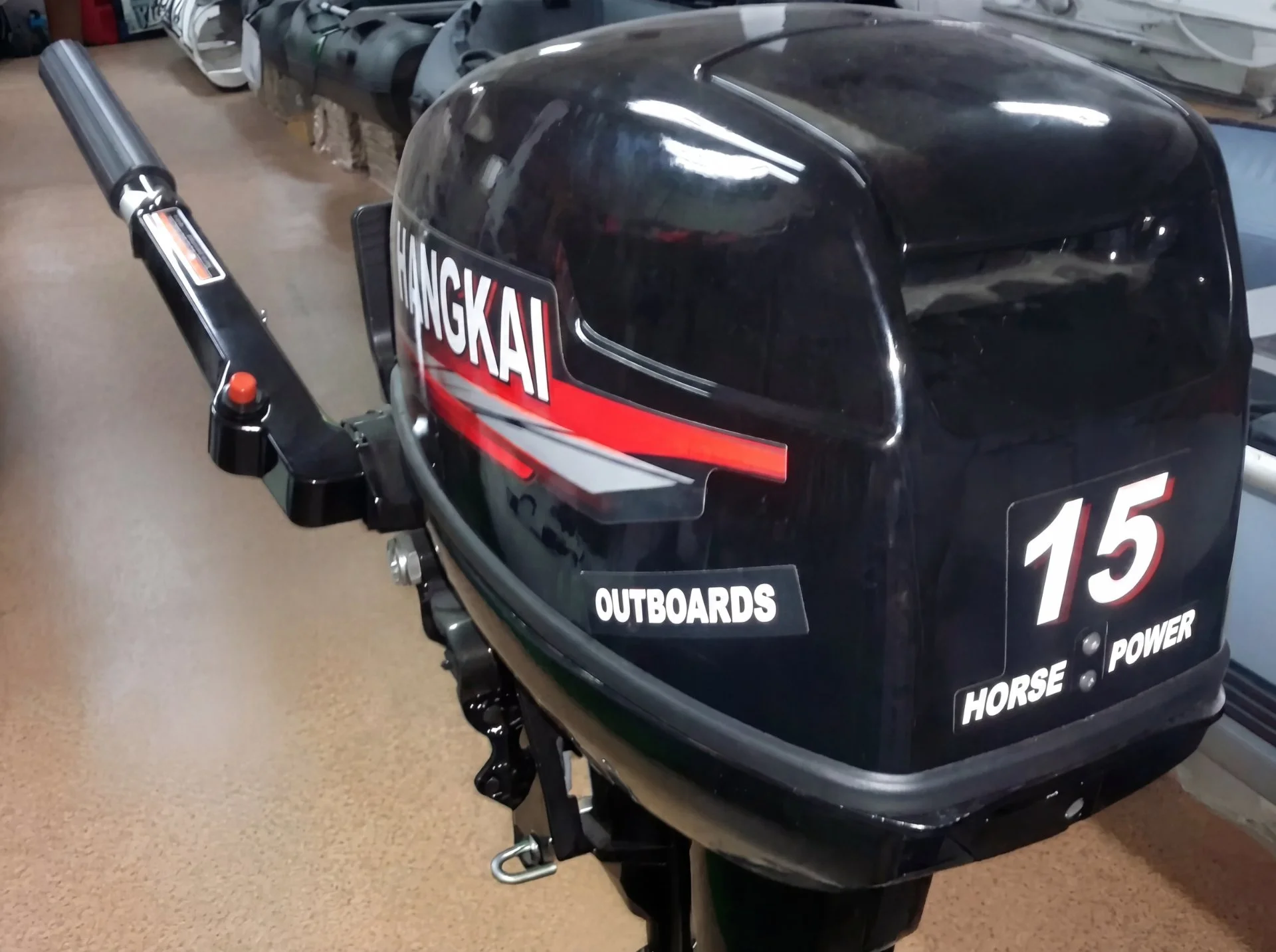 Лодочный мотор Hangkai 15.0 HP - миниатюра 2