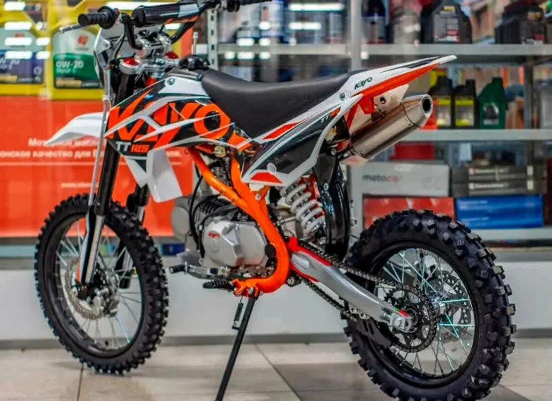 Питбайк Kayo Basic K125EA 17/14 KRZ (2024) - миниатюра 3