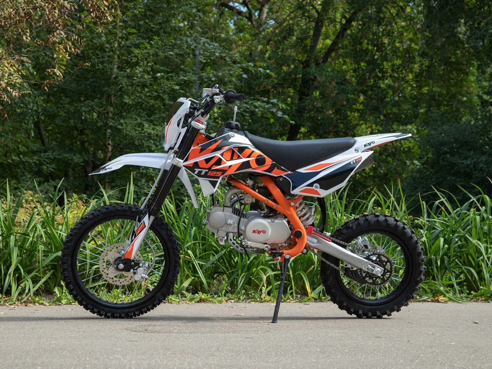 Питбайк Kayo Basic K125 17/14 KRZ (2024) - миниатюра 3