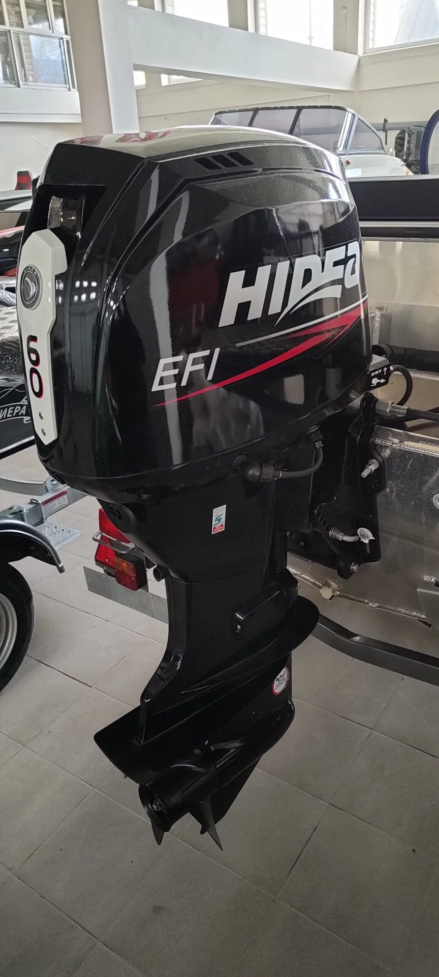 Лодочный мотор Hidea HDEF60FUEL-T EFI - миниатюра 4