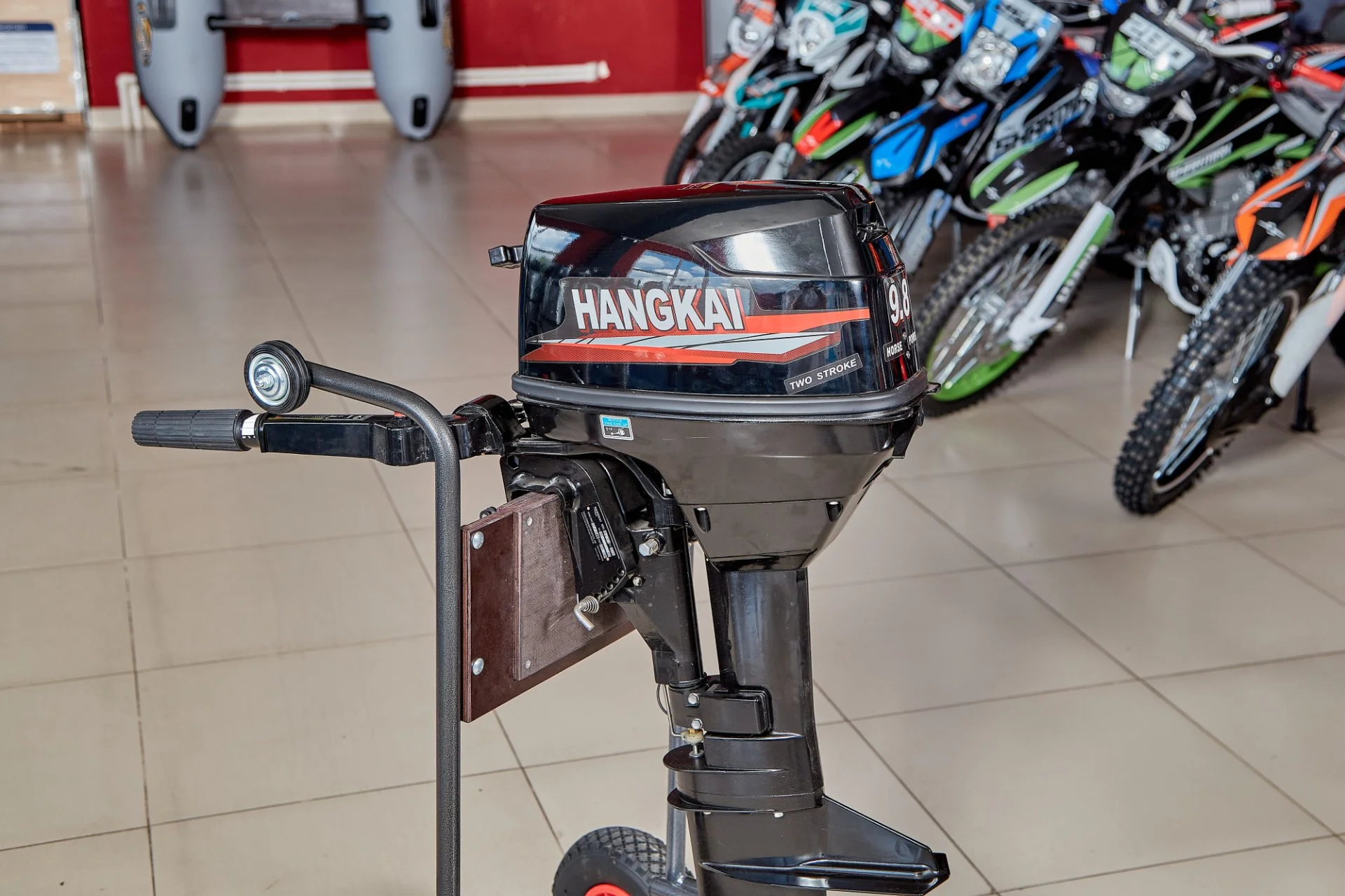 Лодочный мотор Hangkai M9.8 HP - изображение 1