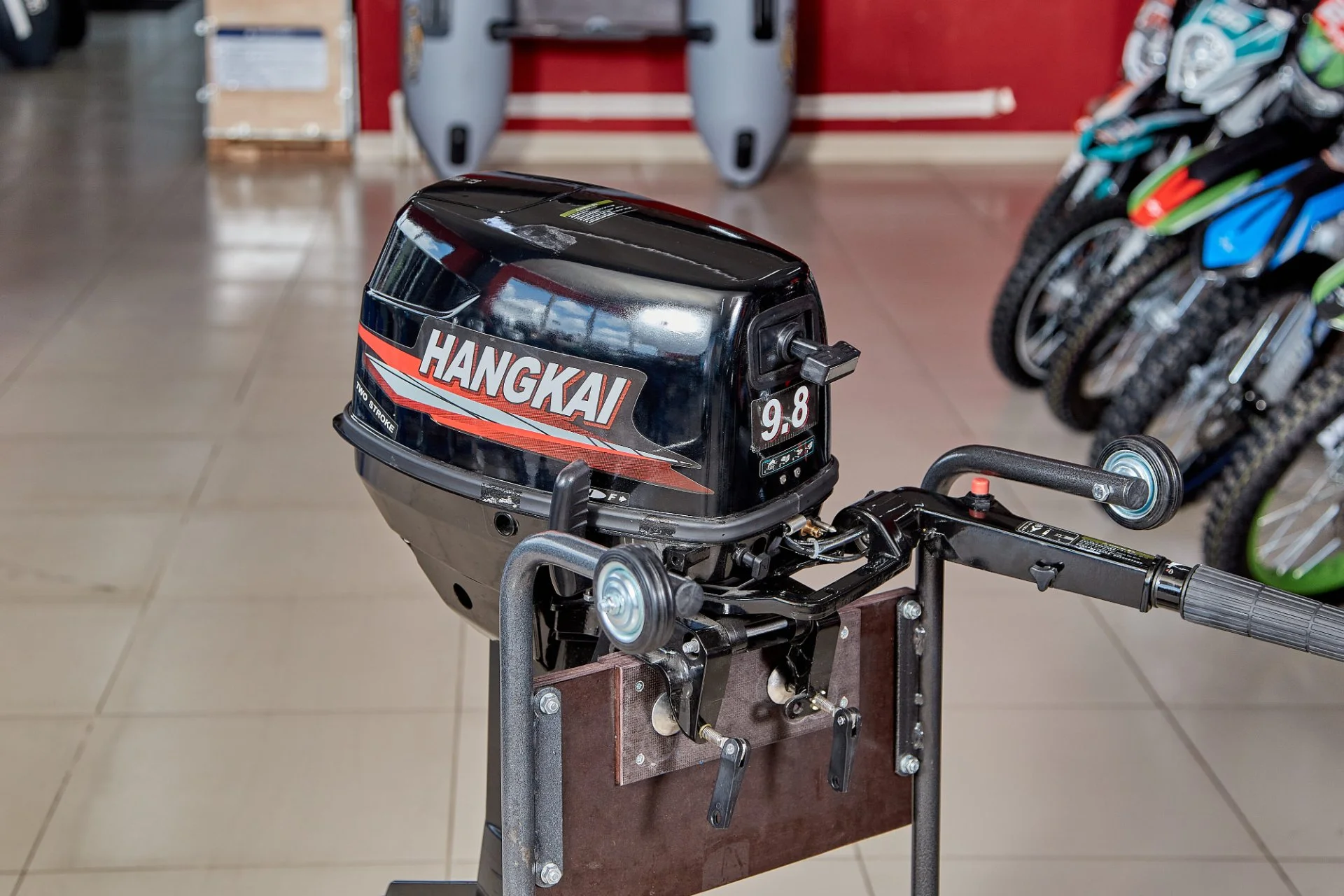 Лодочный мотор Hangkai M9.8 HP - миниатюра 3