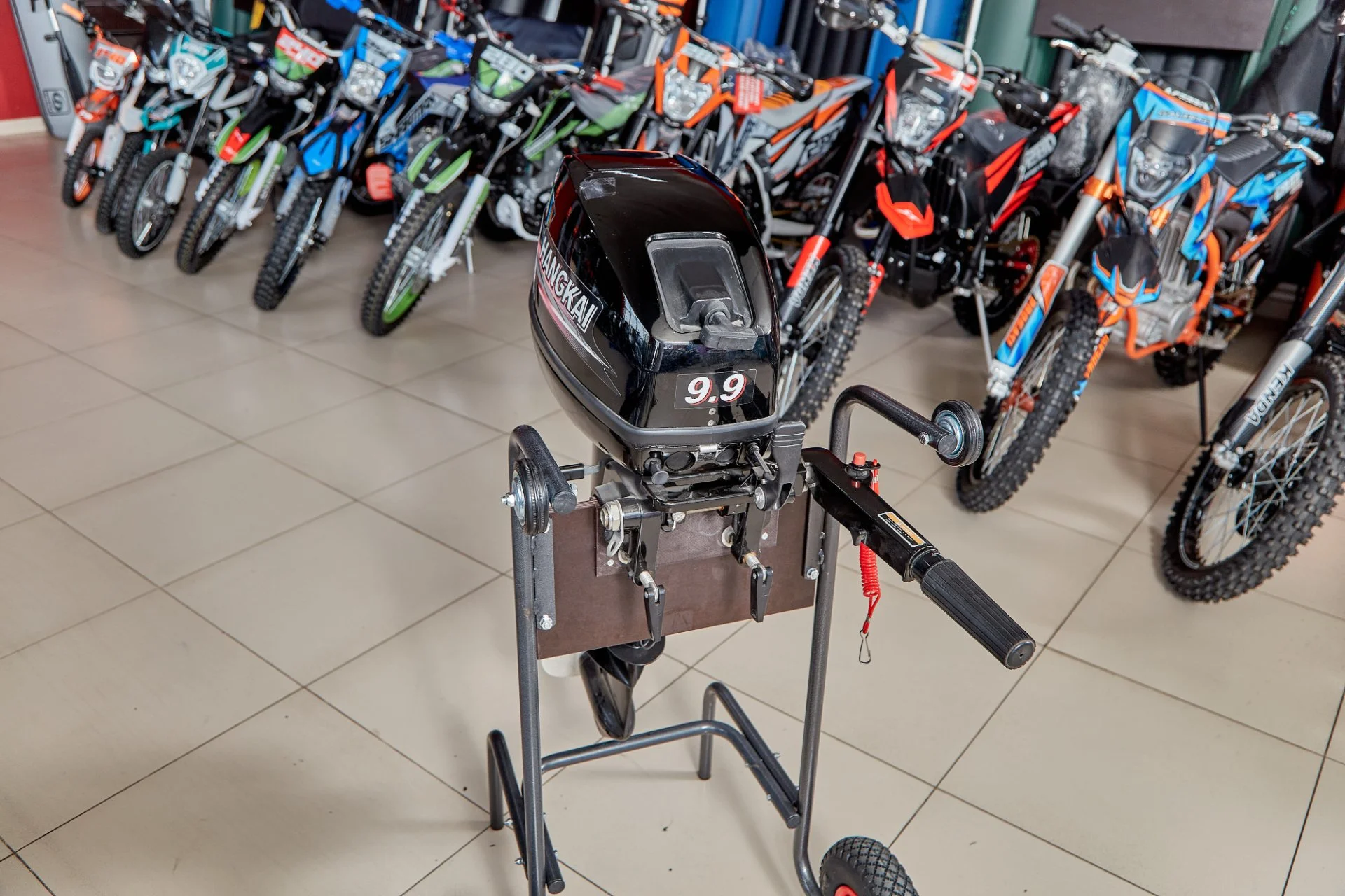 Лодочный мотор Hangkai T 9.9 HP - миниатюра 4