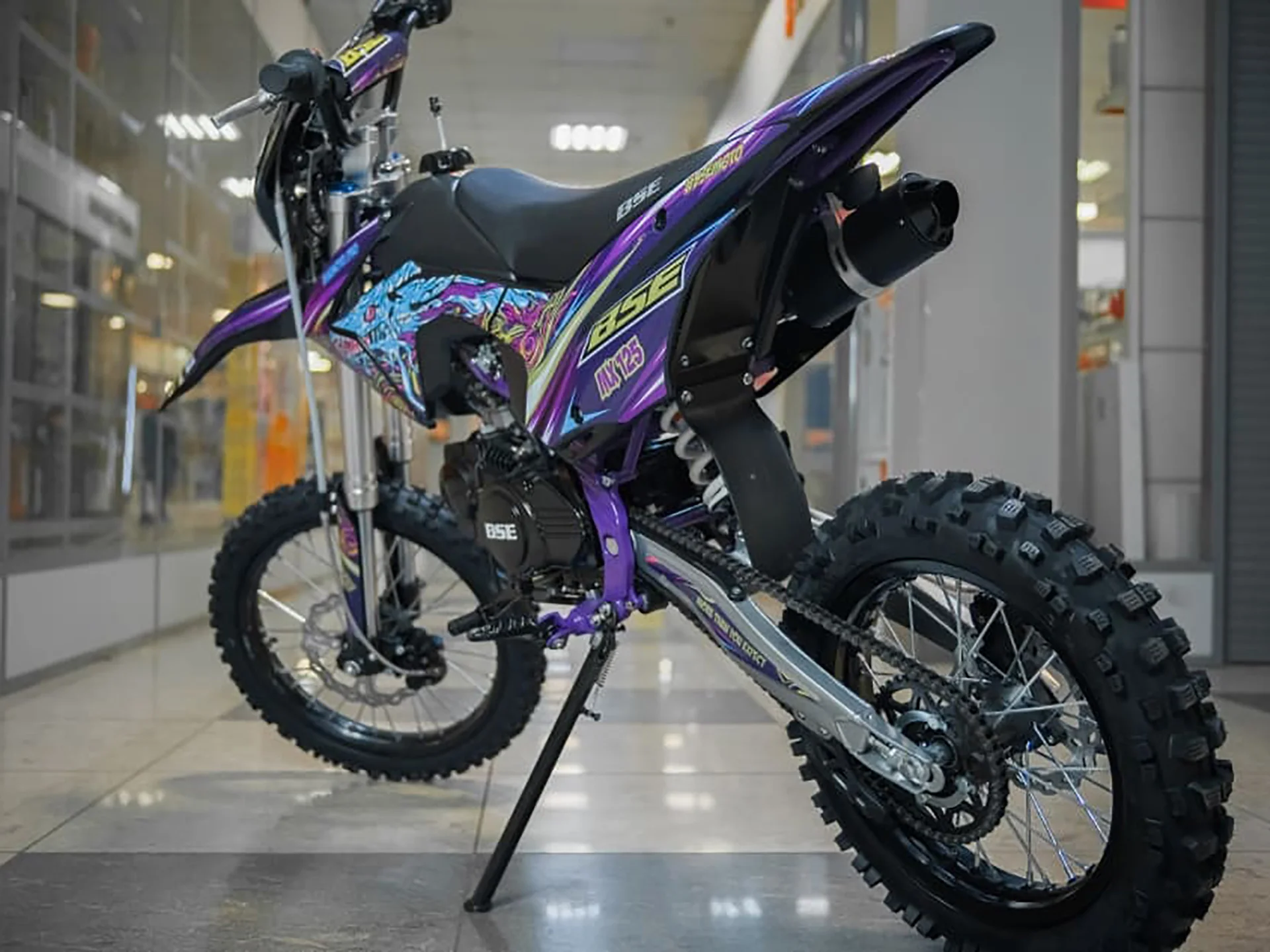 Питбайк BSE MX 125 17/14 - миниатюра 3