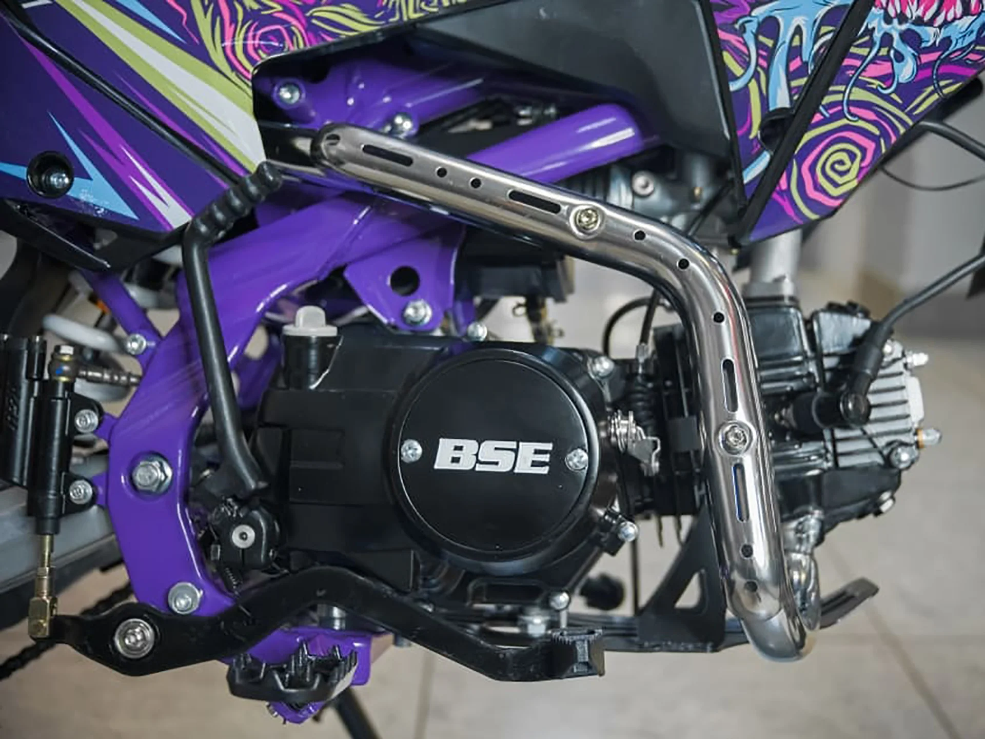 Питбайк BSE MX 125 17/14 - миниатюра 4