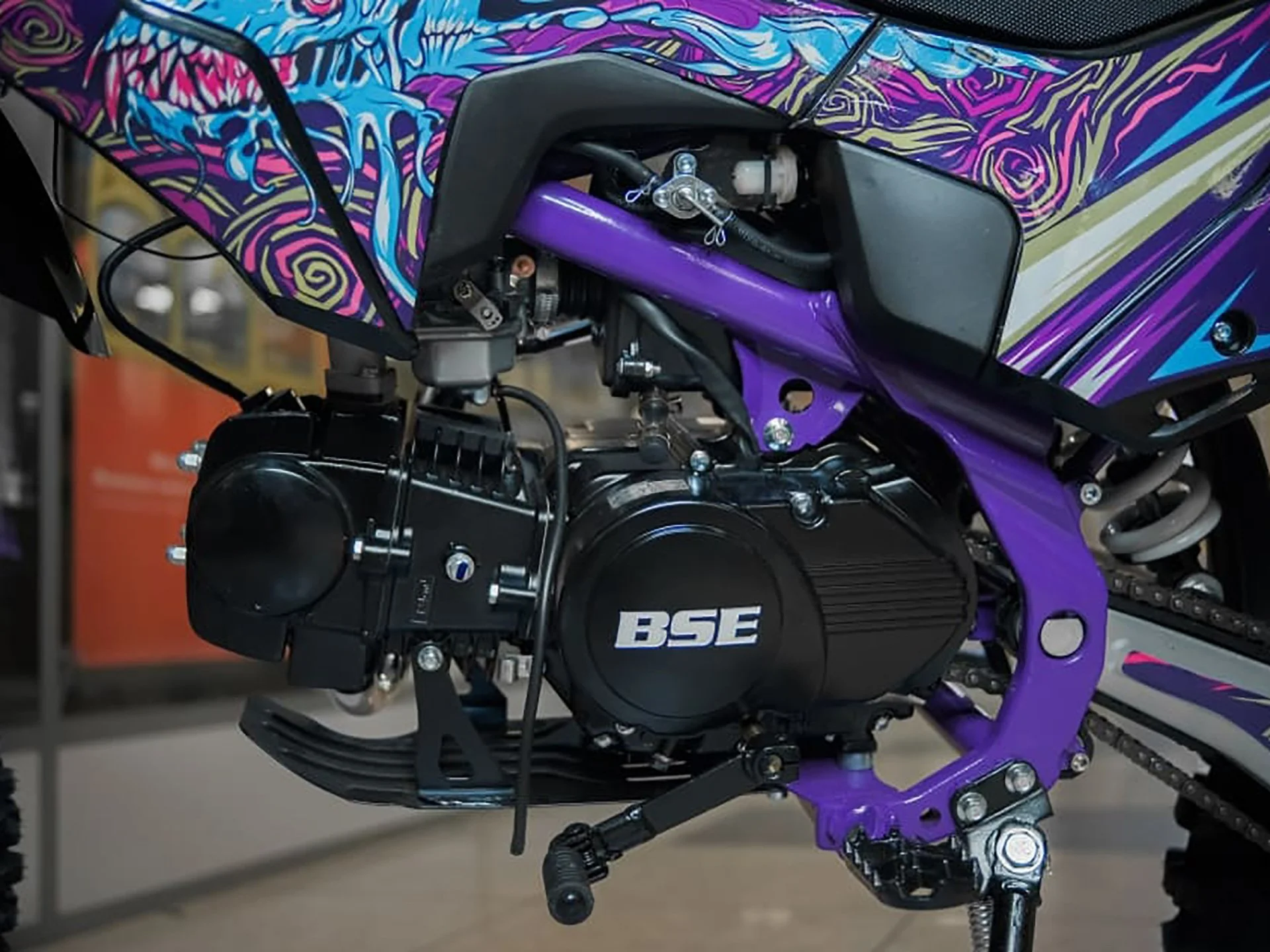 Питбайк BSE MX 125 17/14 - миниатюра 6