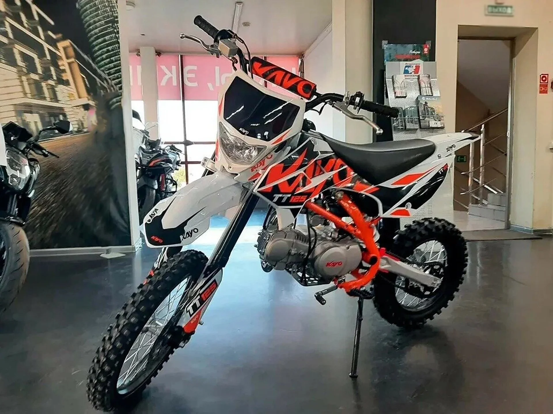 Питбайк Kayo Basic TT125 17/14 KRZ (2022) - изображение 1