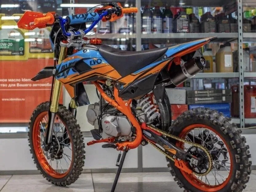 Питбайк Kayo Evolution YX125EM 17/14 KRZ - миниатюра 3