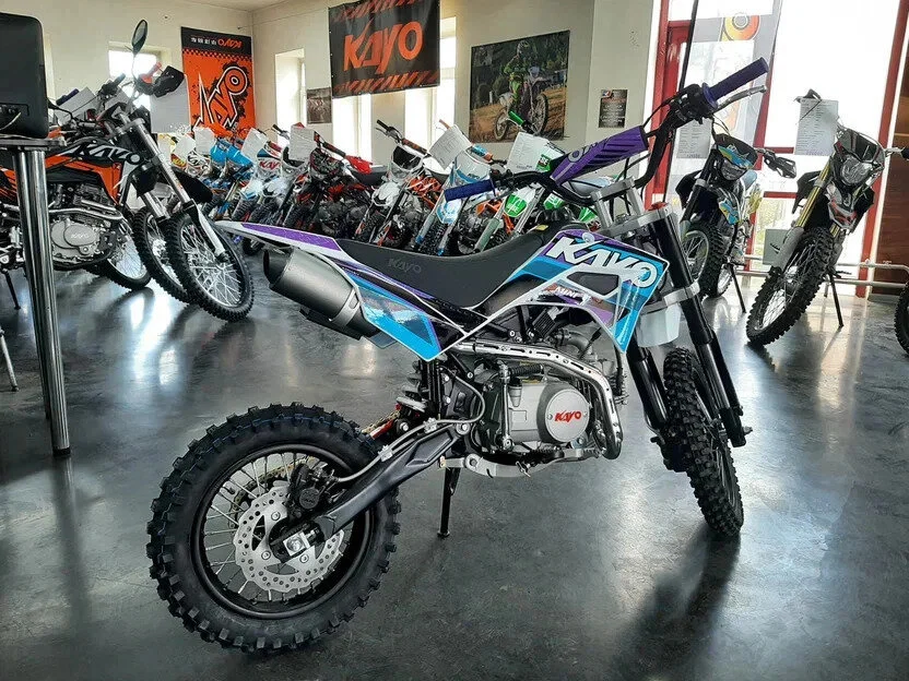 Питбайк Kayo Mini YX125EM 14/12 - миниатюра 3