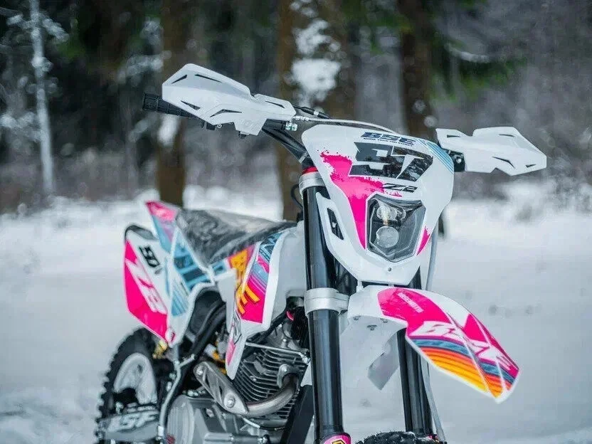 Мотоцикл Эндуро BSE Z2 Roqvi Pink 21/18 - миниатюра 3