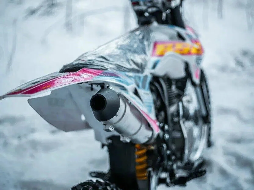 Мотоцикл Эндуро BSE Z2 Roqvi Pink 21/18 - миниатюра 4