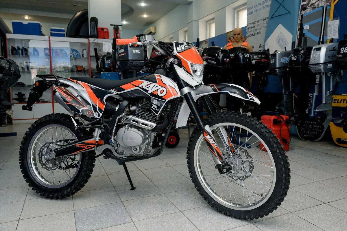 Мотоцикл Эндуро Kayo T2 250 MX 21/18 ПТС - изображение 1