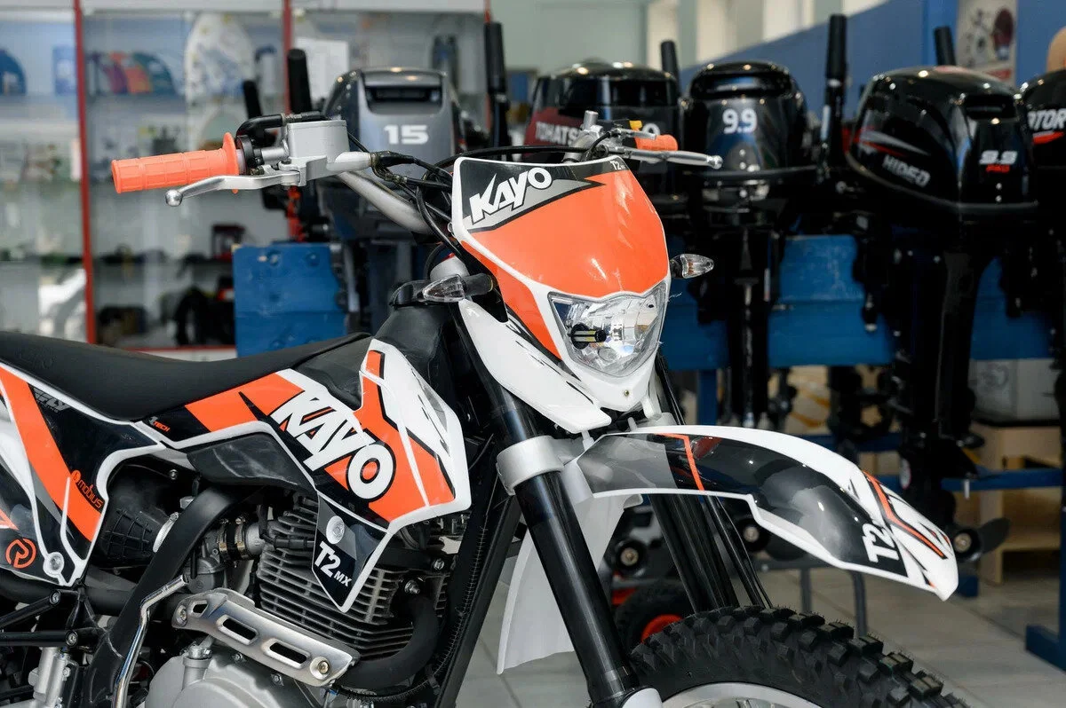 Мотоцикл Эндуро Kayo T2 250 MX 21/18 ПТС - миниатюра 2