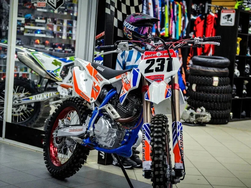 Мотоцикл Эндуро Motoland CRF250 CROSS 21/18 - миниатюра 3