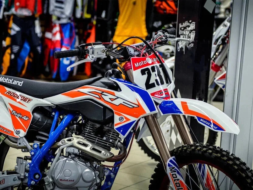 Мотоцикл Эндуро Motoland CRF250 CROSS 21/18 - миниатюра 4