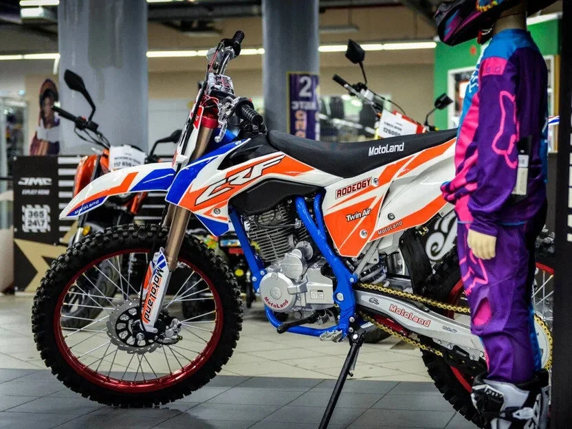 Мотоцикл Эндуро Motoland CRF250 CROSS 21/18 - миниатюра 5