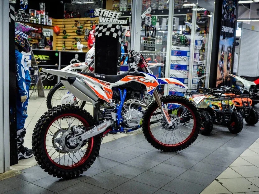 Мотоцикл Эндуро Motoland CRF250 CROSS 21/18 - миниатюра 6