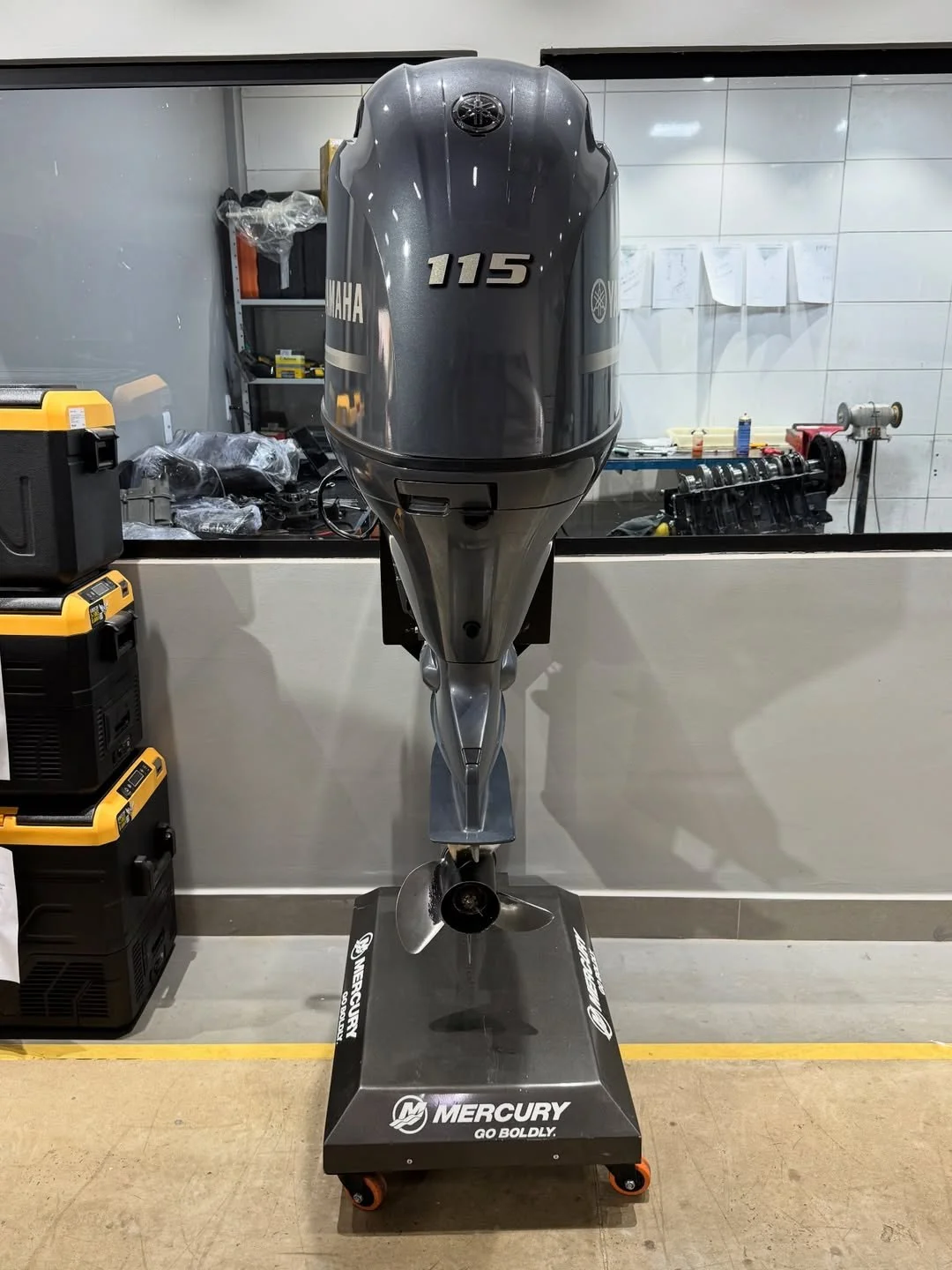 Лодочный мотор Yamaha F 115 BETL - миниатюра 4
