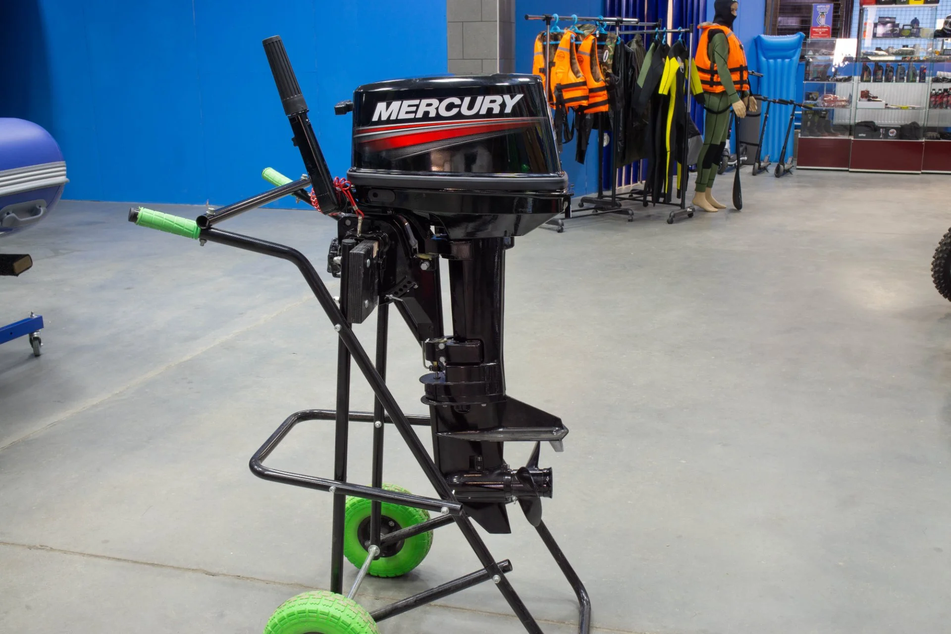 Лодочный мотор Mercury 9.9 MH Light - миниатюра 3