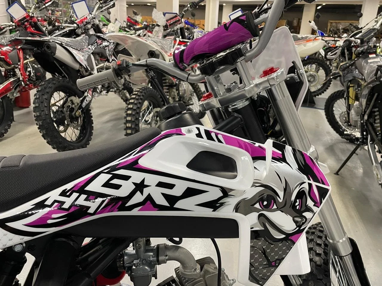 Питбайк BRZ H4 YX125s 17/14 - миниатюра 4