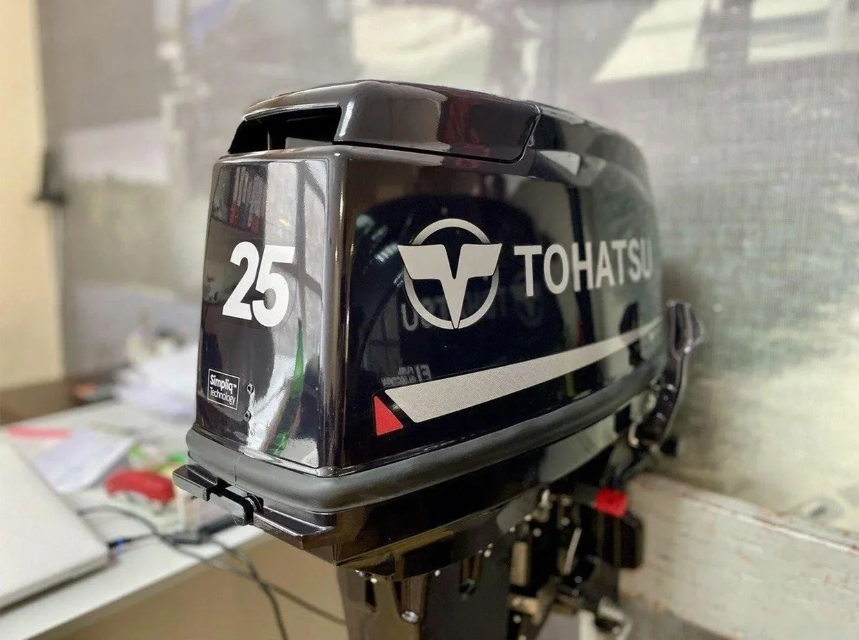 Лодочный мотор Tohatsu M 25HS - миниатюра 2