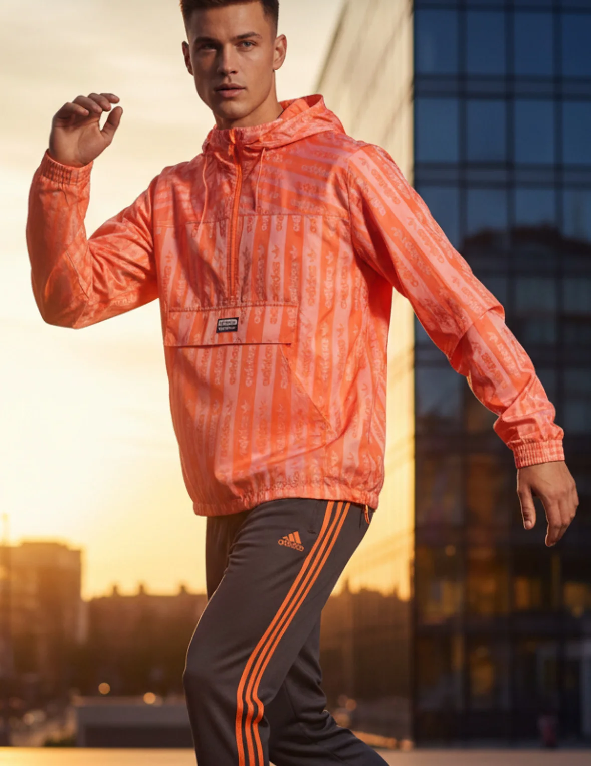 Ветровка анорак Adidas - изображение 1