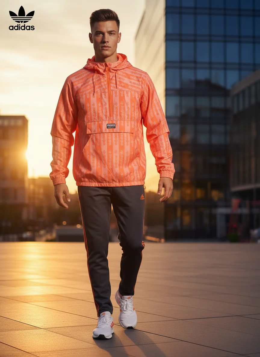 Ветровка анорак Adidas - миниатюра 2