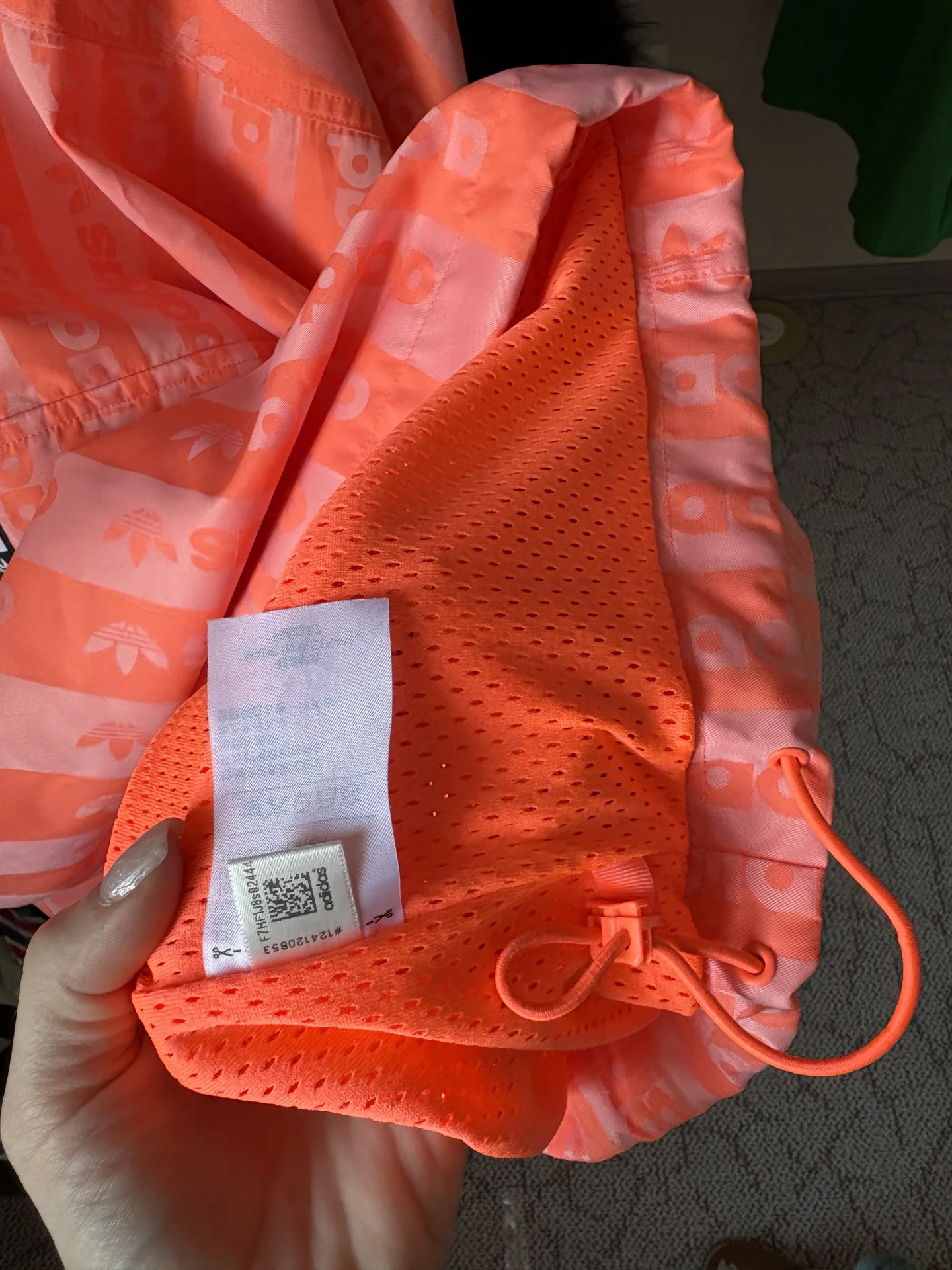 Ветровка анорак Adidas - миниатюра 8