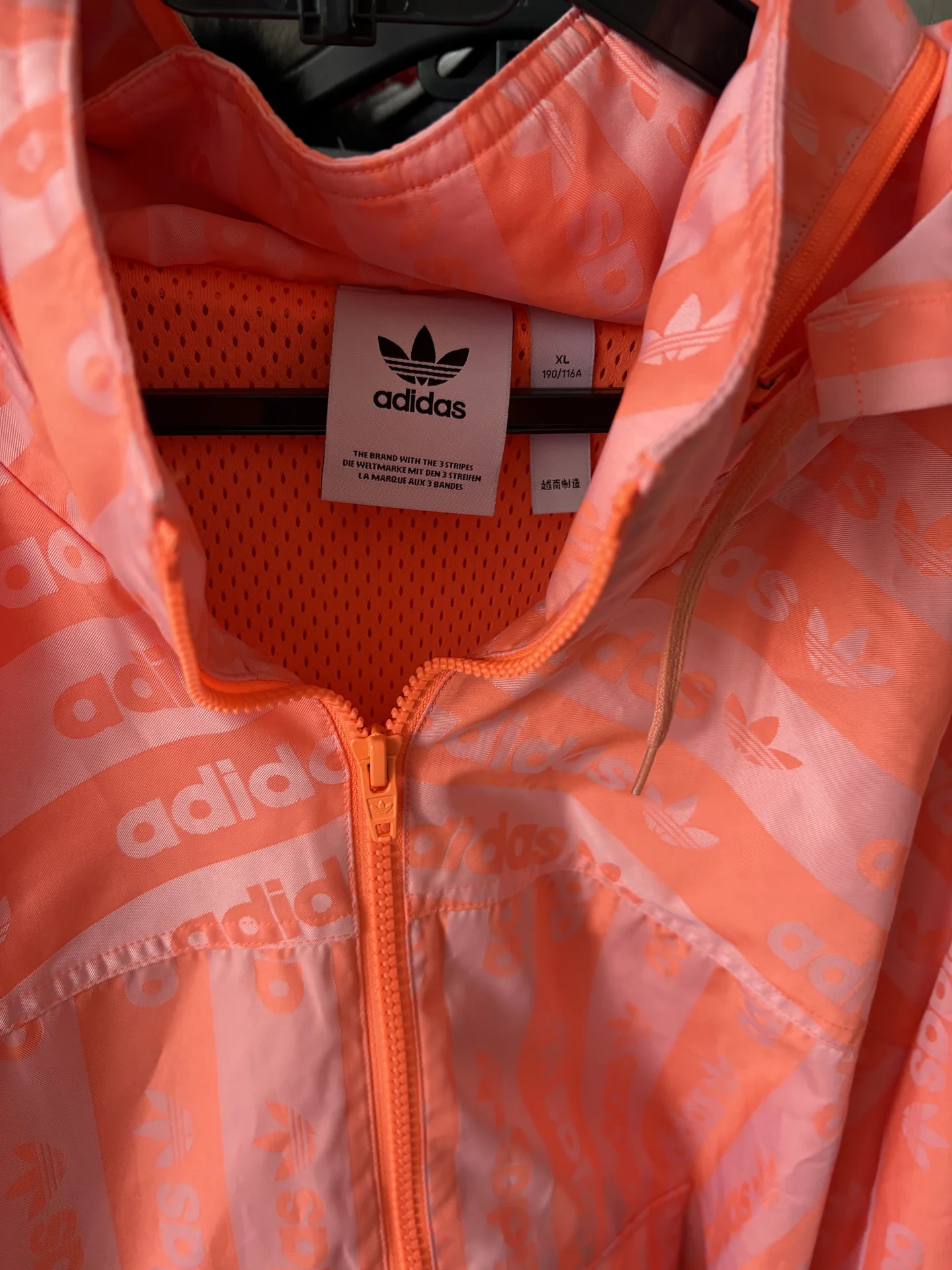 Ветровка анорак Adidas - миниатюра 11