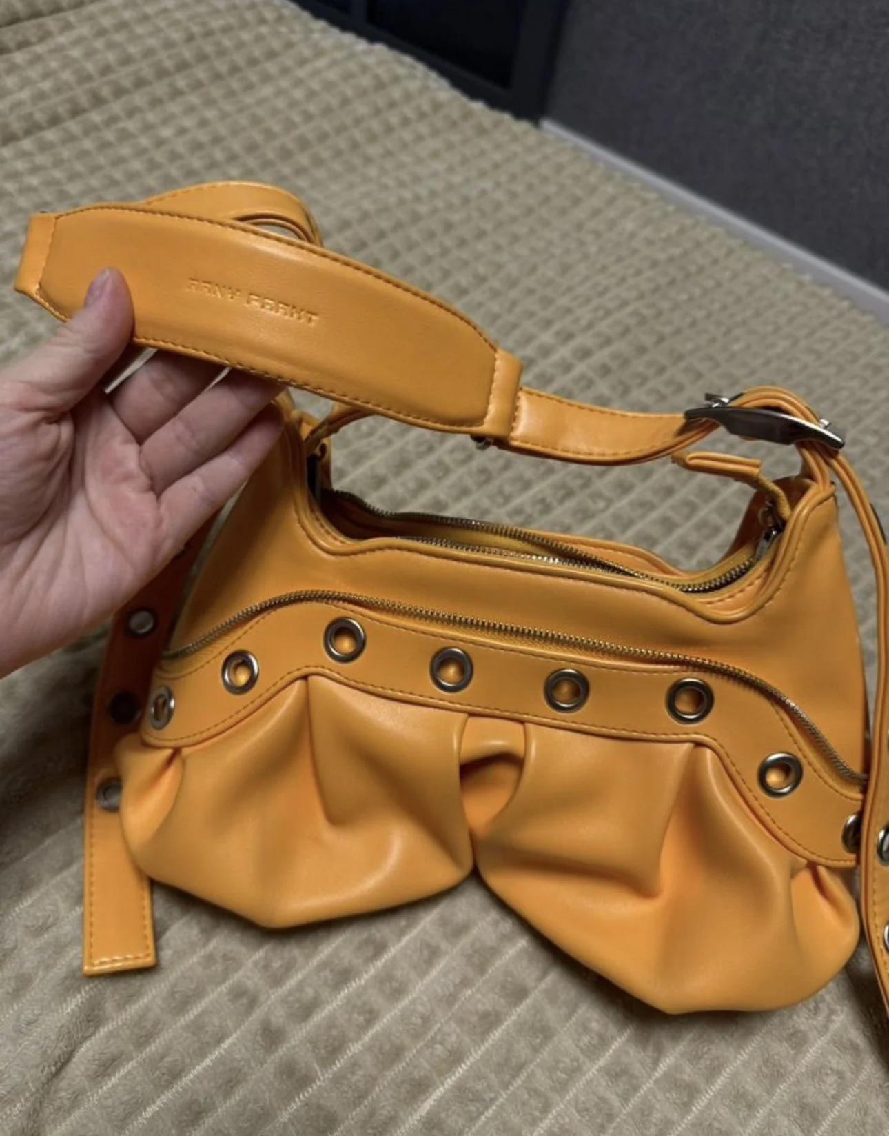 Сумка Arny Praht оранжевая Vivienne mango - миниатюра 4