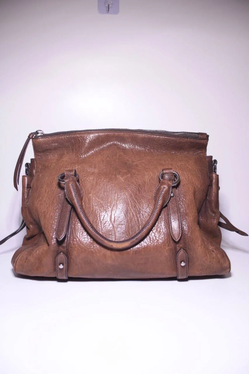 Сумка Miu Miu Leather Tote оригинал - миниатюра 3