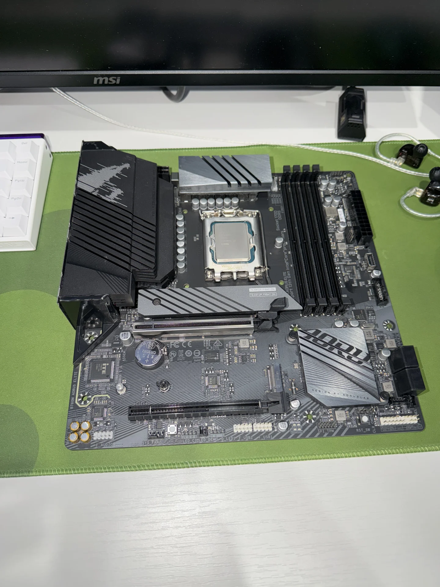 B760M aorus elite AX + i5 14600kf - миниатюра 5