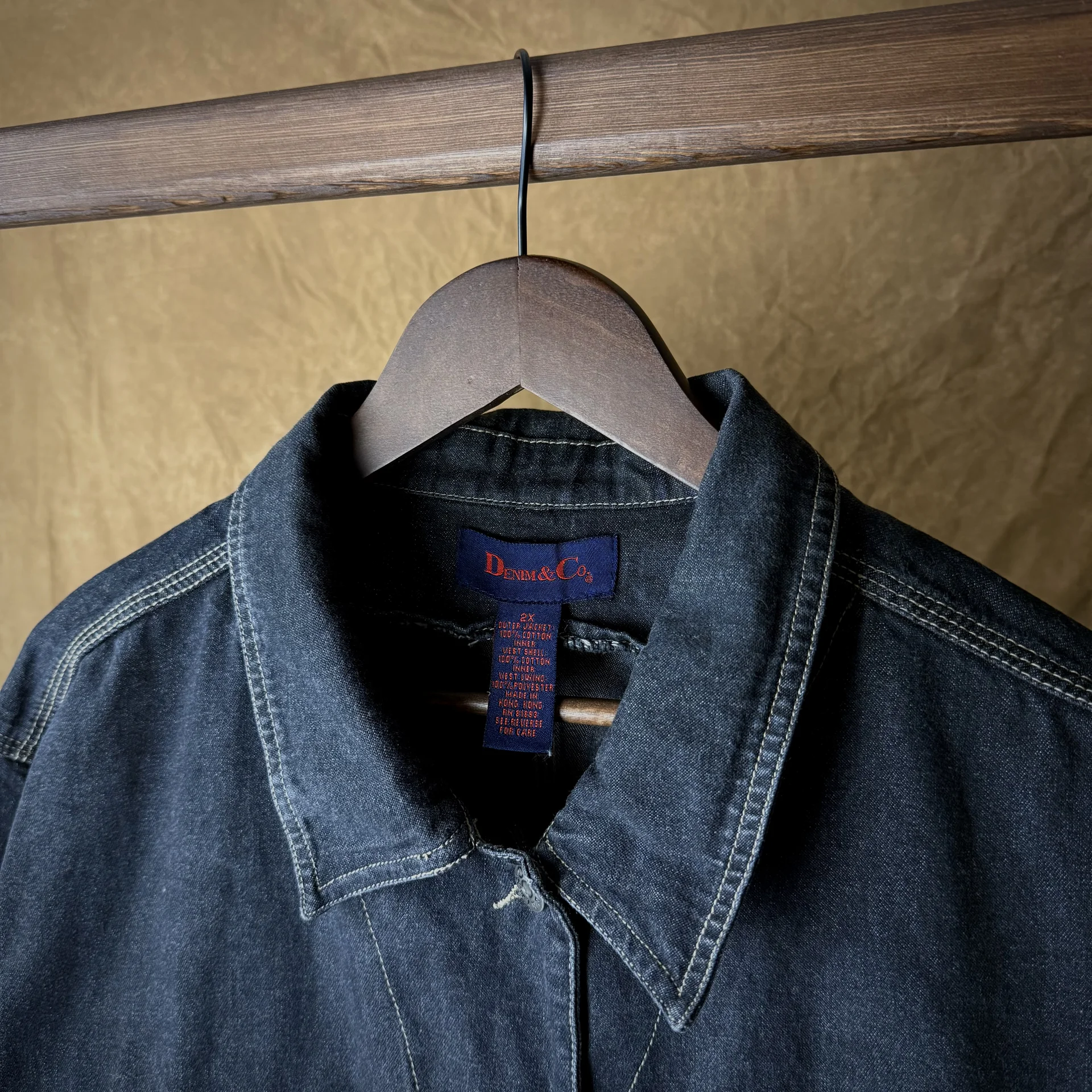 Мужская куртка Chore coat Denim - миниатюра 8